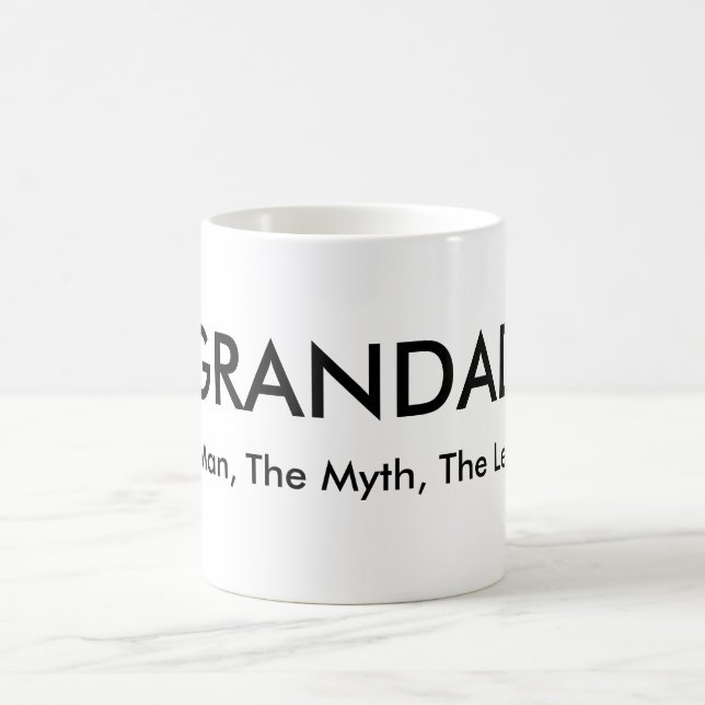 Grandad manen mythen legenden kaffemugg (Center)