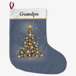 Grandad’s Festive Christmas Stocking – Blue Stor Julstrumpa