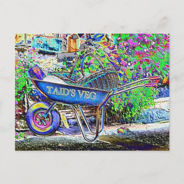 GRANDAD S WHEELBARROW VYKORT (Framsida)