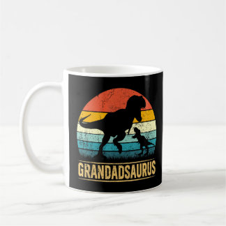 Grandad Saurus T Rex Dinosaur Grandadsaurus Far Kaffemugg