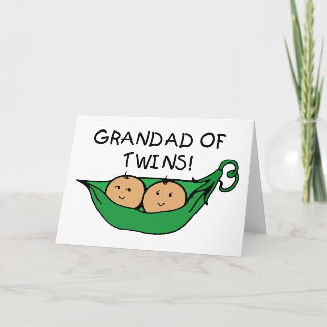 Grandad Twin Pod Kort (Framsida)