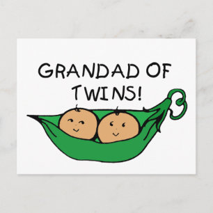 Grandad Twin Pod Vykort