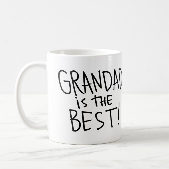 Grandaden är det bäst! kaffemugg (Vänster)