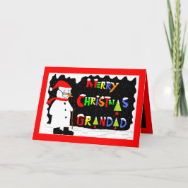 Grandadjulkort Helgkort