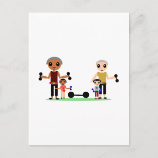 Grandads Can Hiss Vykort