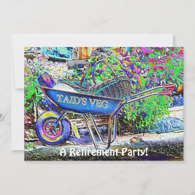 GRANDAD'S WHEELBARROW INVITATION (Framsida)