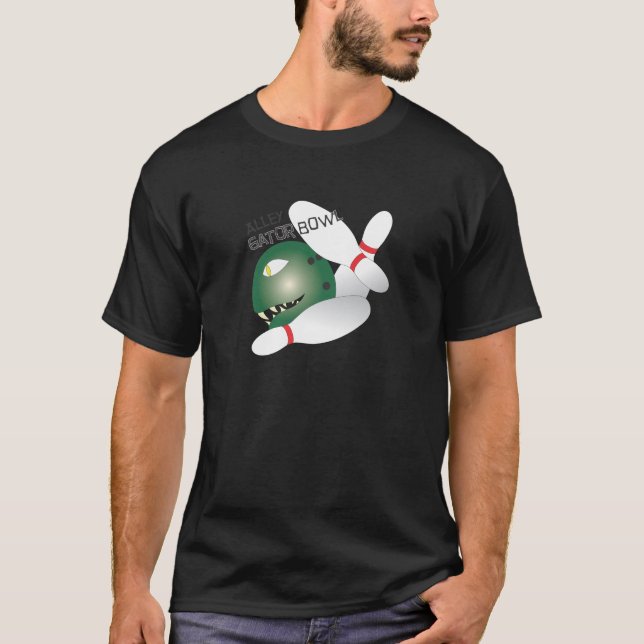 Grändalligator Bowl.ai Tee Shirt (Framsida)