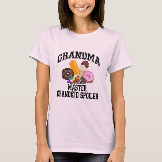 GrandBoy Spoiler Grandma T-shirt (Framsida)
