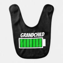 Grandchild Fullt Battery Power Energy Humor