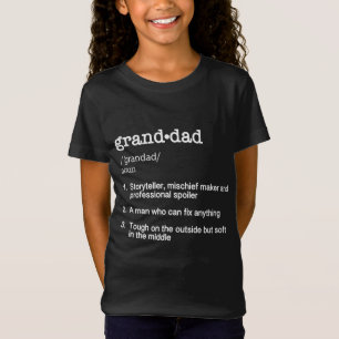 Granddad Definition - Funny Fars dag Gift T Shirt