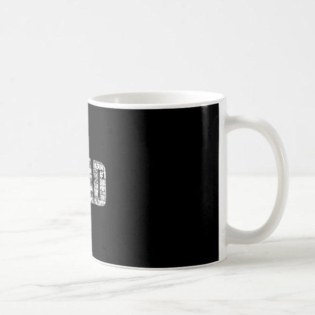 Granddad Farfar Ord Moln Fars Dag Present  Kaffemugg (Höger)
