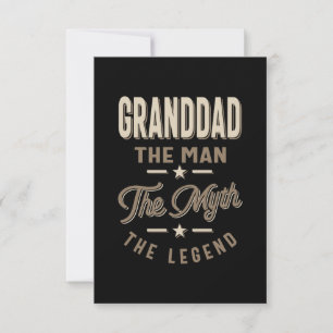 Granddad The Man The Myth OSA Kort