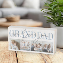 Granddad We Kärlek You 4 Photo Collage
