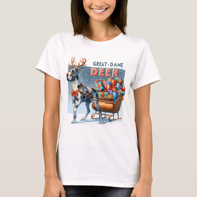 Granddansk Djur T Shirt (Framsida)