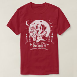 Granddansk valentin hundälskare humor t shirt