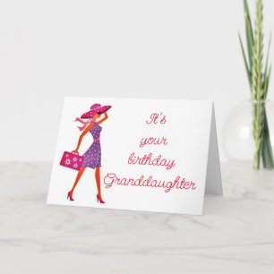 **GRANDDAUGHTER** DU ÄR FANTASTISK/DIG SHINE! KORT