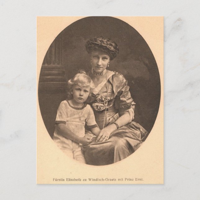 GRANDDAUGHTER Empress Elisabeth - Sissi #041H Vykort (Framsida)