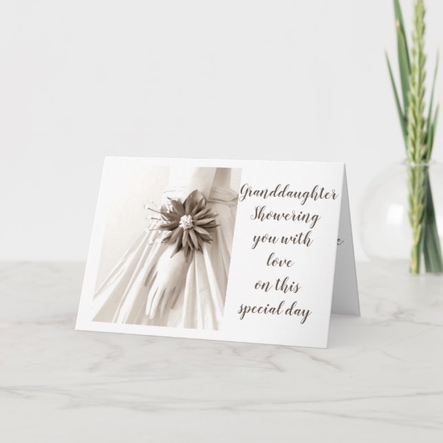 **GRANDDAUGHTER** MÖHIPPA - KÄRLEK TILL DIG INBJUDAN (Framsida)