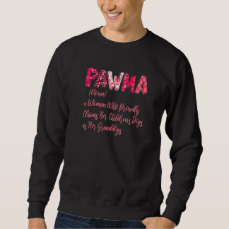 Granddog Best Hund Grandma Pawma 11 Lång Ärmad Tröja