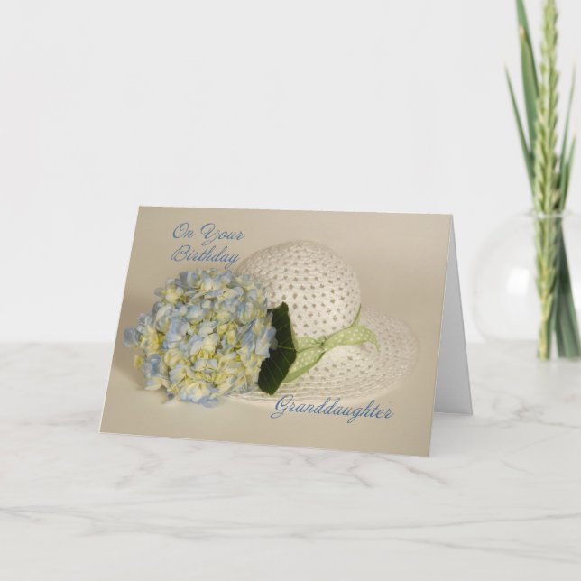 Granddotter Birthday Kort (Framsida)
