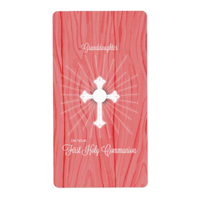 Granddotter First Communion Kor och Rays Fraktsedel (Framsidan)