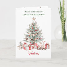 Granddotter Julgran Presenter