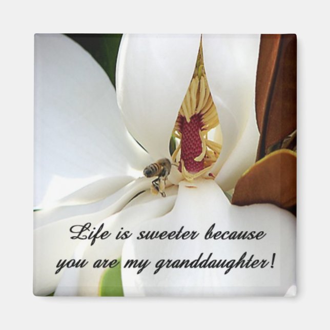 Granddotter Kärlek Magnet (Framsidan)