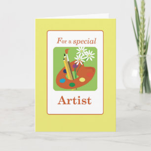 Granddotter Speciell Artist Tack Palette Kort