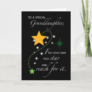 Granddotter Studenten Star Grattiss Kort