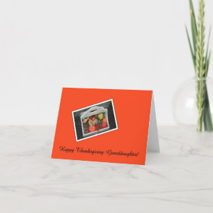 Granddotters Thanksgiving Card Helgkort