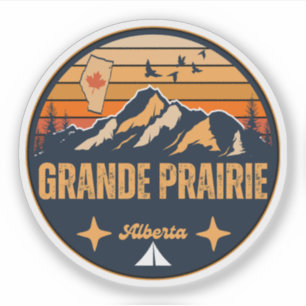 Grande Prairie, Alberta Klistermärken