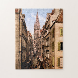 Grande Rue, Saint Malo Brittany Frankrike Pussel