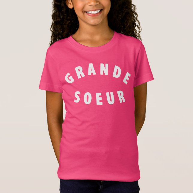Grande Soeur / Big Sister - Classic Tee T-Shirt (Framsida)