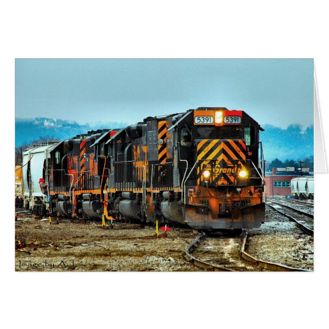 Grande Spöken of Greentree Hälsningskort (Framsidan Horizontal)