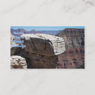 Grandet Canyon profilerar kortet Visitkort