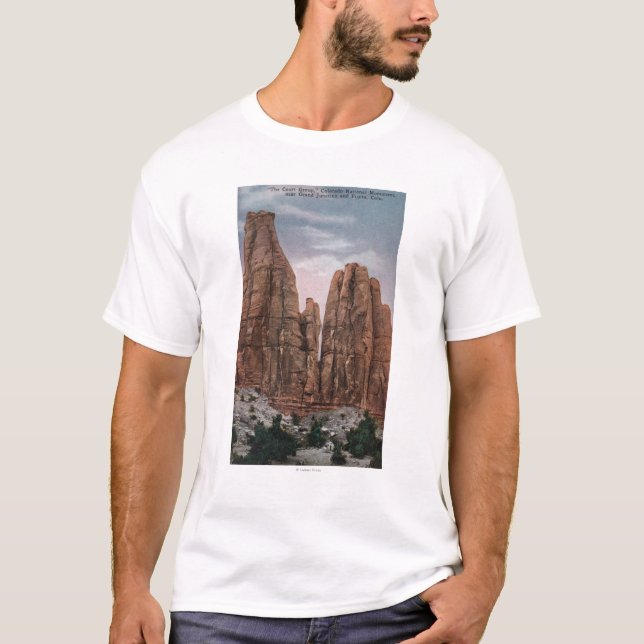 Grandet Junction CO - beskåda av Tee Shirt (Framsida)