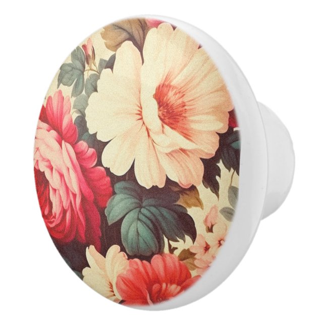Grandeur Garden Bloom Keramisk Knopp (Höger)
