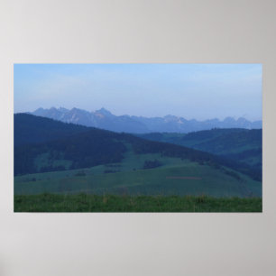 Grandeus sunrise, Tatras view Poster