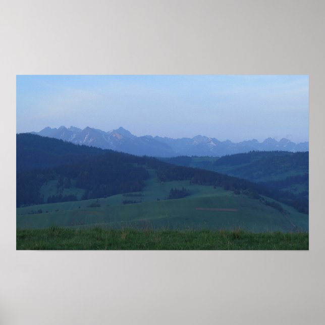 Grandeus sunrise, Tatras view Poster (Framsidan)