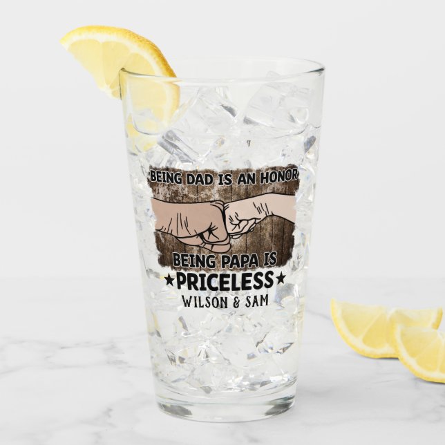 Grandfather | Being Papa Is Priceless | Father Glaskopp (Framsida Ice)