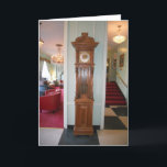 "Grandfather Clock på Lowell Inn" Födelsedags kort<br><div class="desc">© Art Is Life,  Life Is Art
[2012 // 2020]</div>