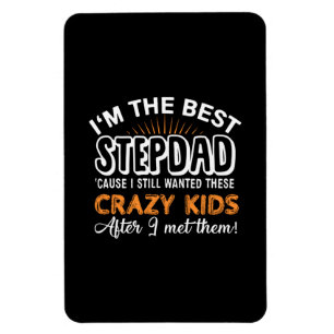 Grandfather Gift Jag är det bästa steget Pappa Magnet