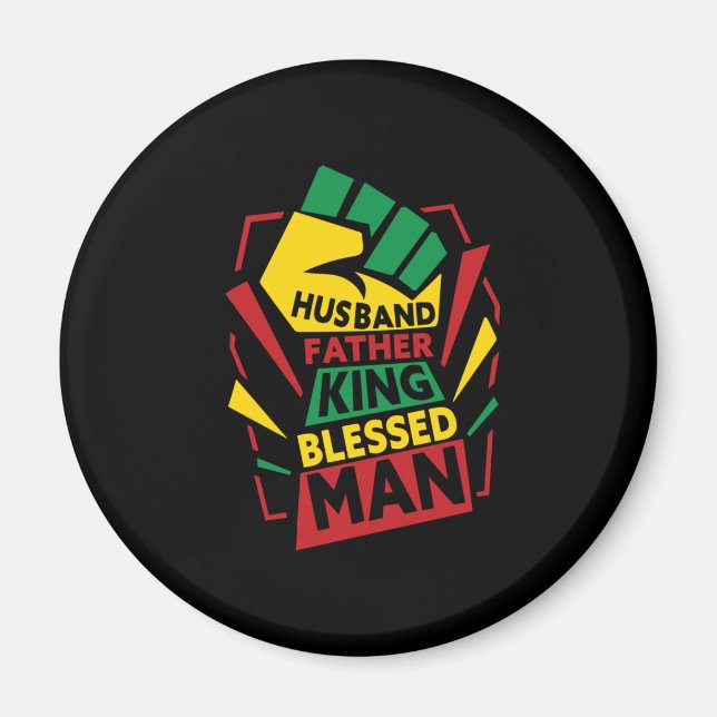 Grandfather Gift | Make Far och Kung Magnet (Framsidan)