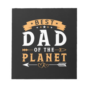 Grandfather Gift planetens bästa Pappa Anteckningsblock