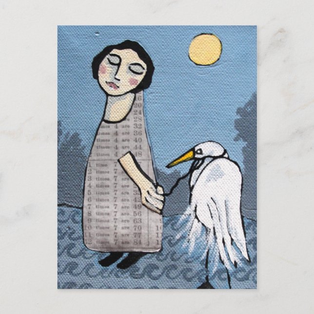 Grandfather Heron Vykort (Framsida)