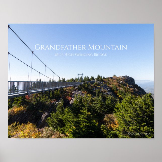 Grandfather Mountain Poster (Framsidan)