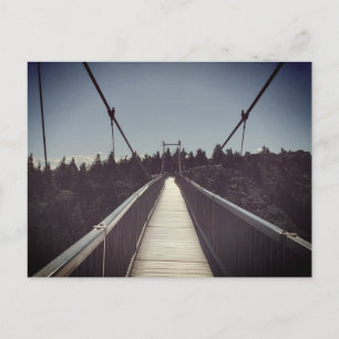 Grandfather Mountain State Park Suspension Bridge Vykort