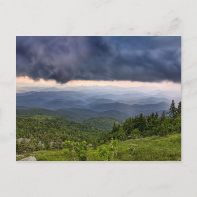 Grandfather Mountain Storm Vykort (Framsida)