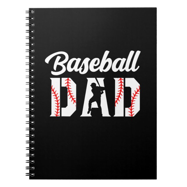 Grandfather-offerter | Baseball Pappa Anteckningsbok (Framsidan)