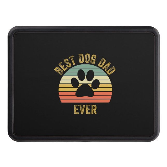 Grandfather-offerter | Bästa Hund Pappa någonsin Dragkroksskydd (Framsidan)